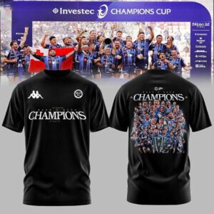 Bordeaux Begles 2026 Investec Champions Cup Back to back Locker Room Tee Hoodie