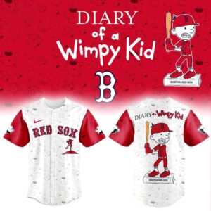 Boston Red Sox Diary Of A Wimpy Kid Baseball Night 2026 Jersey
