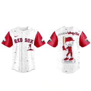 Boston Red Sox Diary Of A Wimpy Kid Baseball Night 2026 Jersey