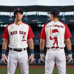 Boston Red Sox Diary Of A Wimpy Kid Baseball Night 2026 Jersey