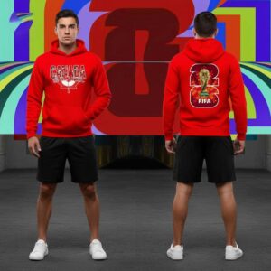 Canada FIFA World Cup 2026 Red Hoodie