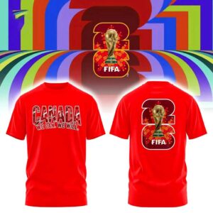 Canada FIFA World Cup 2026 Red Hoodie