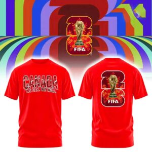 Canada FIFA World Cup 2026 Red Hoodie