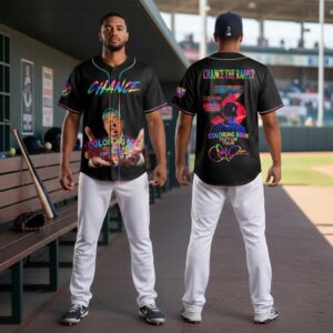 Chance The Rapper COLORING BOOK Tour Jersey