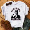 Charlie Kirk cigar Freedom USA 250th Anniversary signature Tee Charlie Kirk cigar Freedom USA 250th Anniversary signature Tee
