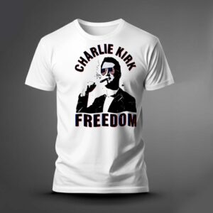 Charlie Kirk Freedom USA 250th Anniversary signature Tee