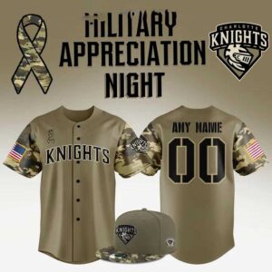 Charlotte Knights Military Appreciation Night 2026 Jersey
