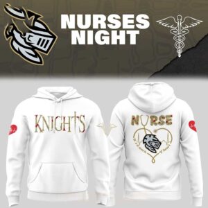 Charlotte Knights Nurse Appreciation 2026 Night Work Of Heart White Tee Hoodie