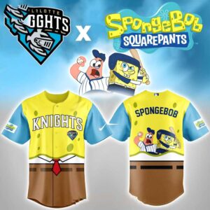 Charlotte Knights SpongeBob Night 2026 MiLB Game Baseball Jersey
