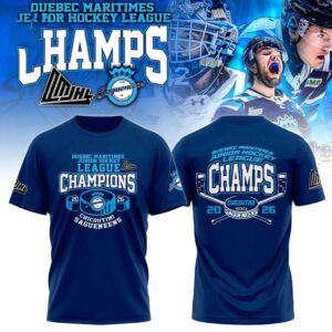 Chicoutimi Saguenéens Champions QMJHL 2026 Hoodie