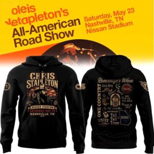 Chris Stapleton Live in Nashville 2026 Concert Tennessee Volunteers Tee Hoodie