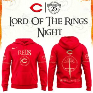 Cincinnati Reds The Lord of The Rings Hoodie