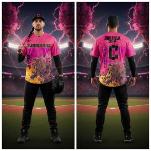 Cleveland Guardians King of Monsters Batik Jersey