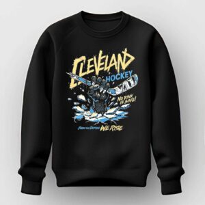 Cleveland Monsters Hockey No Rink Is Safe From The Depths We Rise Shirt
