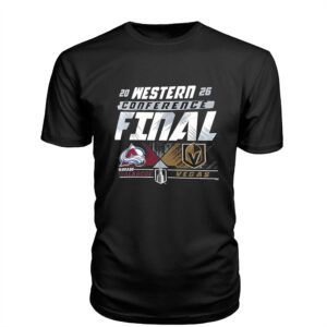 Colorado Avalanche vs Vegas Golden Knights NHL Western Conference Finals 2026 Matchup logo Shirt