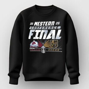 Colorado Avalanche vs Vegas Golden Knights NHL Western Conference Finals 2026 Matchup logo Shirt