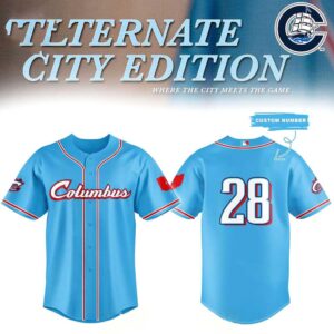 Columbus Clippers Alternate City 2026 Custom Baseball Jersey