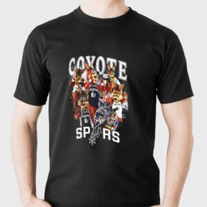 Coyote Mascot San Antonio Spurs Nba 2026 Shirt