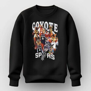 Coyote Mascot San Antonio Spurs Nba 2026 Shirt