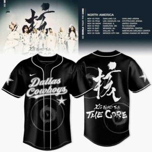 Dallas Cowboys XG World Tour The Core Baseball Jersey
