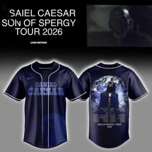 Daniel Caesar Son of Spergy Tour 2026 Baseball Jersey