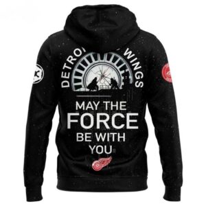 Detroit Red Wings May the Force Be With You! Night Hoodie