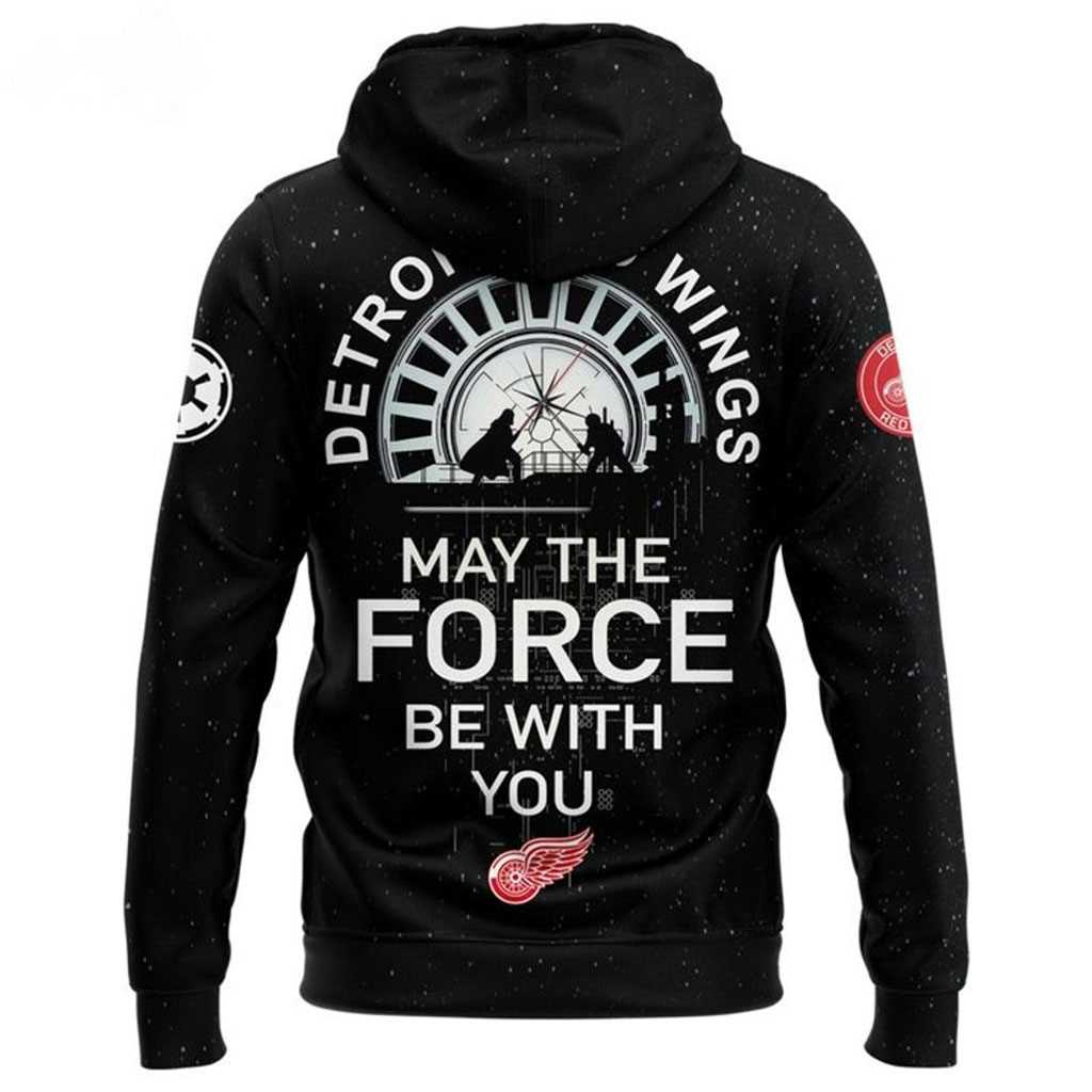 Detroit Red Wings May the Force Be With You! Night Hoodie Detroit Red Wings May the Force Be With You! Night Hoodie