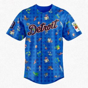 Detroit Tigers 2026 Toy Story 5 Day Custom Baseball Jersey