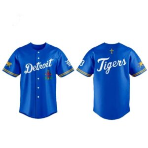 Detroit Tigers Albanian Heritage 2026 Baseball Jersey