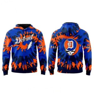 Detroit Tigers Grateful Dead Night 2026 Rock Never Ends Tee Hoodie
