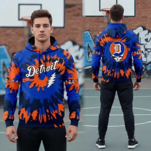Detroit Tigers Grateful Dead Night 2026 Rock Never Ends Tee Hoodie