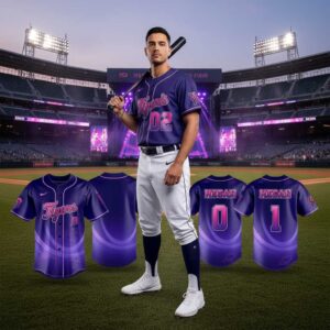 Detroit Tigers KATSEYE The Wildworld Tour 2026 Baseball Jersey