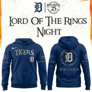 Detroit Tigers Lord of The Rings Night 2026 Hoodie