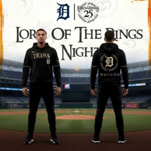 Detroit Tigers Lord of The Rings Night 2026 Hoodie