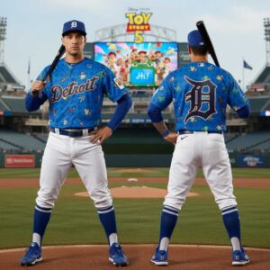 Detroit Tigers Toy Story 5 Baseball Jersey