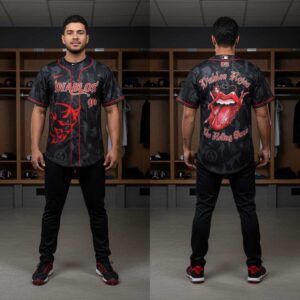 Diablos Rojos The Rolling Stones 2026 Baseball Jersey