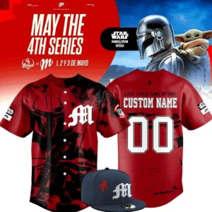 Diablos Star Wars Night Custom Name Baseball Jersey