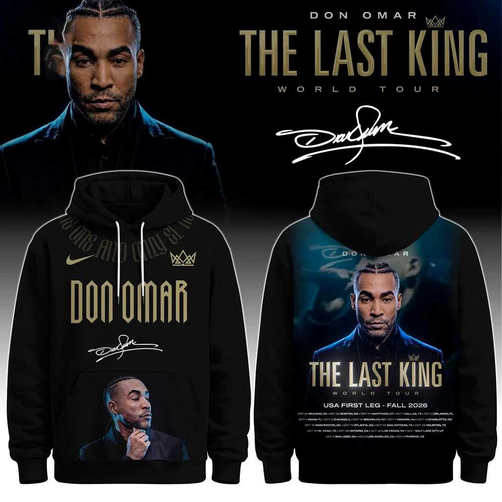 Don Orma The Last King Tour 2026 Hoodie Don Orma The Last King Tour 2026 Hoodie
