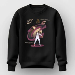 Donovan Mitchell Cleveland Cavaliers Nba 2026 Playoffs Portrait Shirt