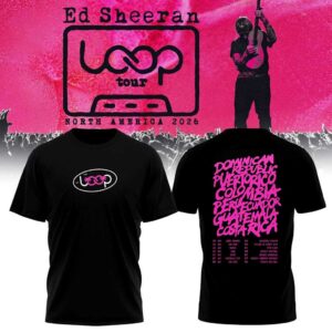 Ed Sheeran LOOP Tour North American 2026 Hoodie