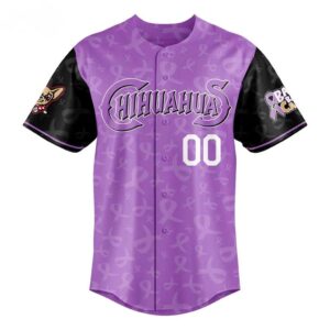 El Paso Chihuahuas 2026 Bark Back at Cancer Jersey