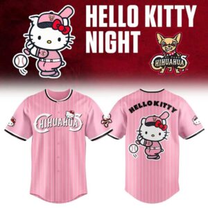 El Paso Chihuahuas Hello Kitty Night Jerseys