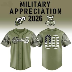 El Paso Chihuahuas Military Appreciation Night 2026 Baseball Jersey(v2)