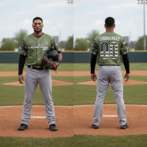 El Paso Chihuahuas Military Appreciation Night 2026 Baseball Jersey(v2)