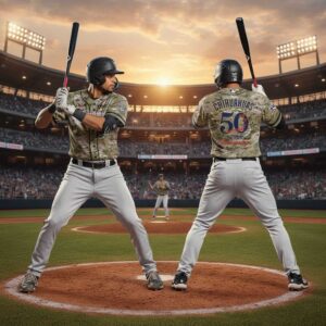 El Paso Chihuahuas Military Appreciation Night 2026 Camo Baseball Jersey