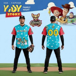El Paso Chihuahuas Toy Story Night MilB 2026 Custom Baseball Jersey