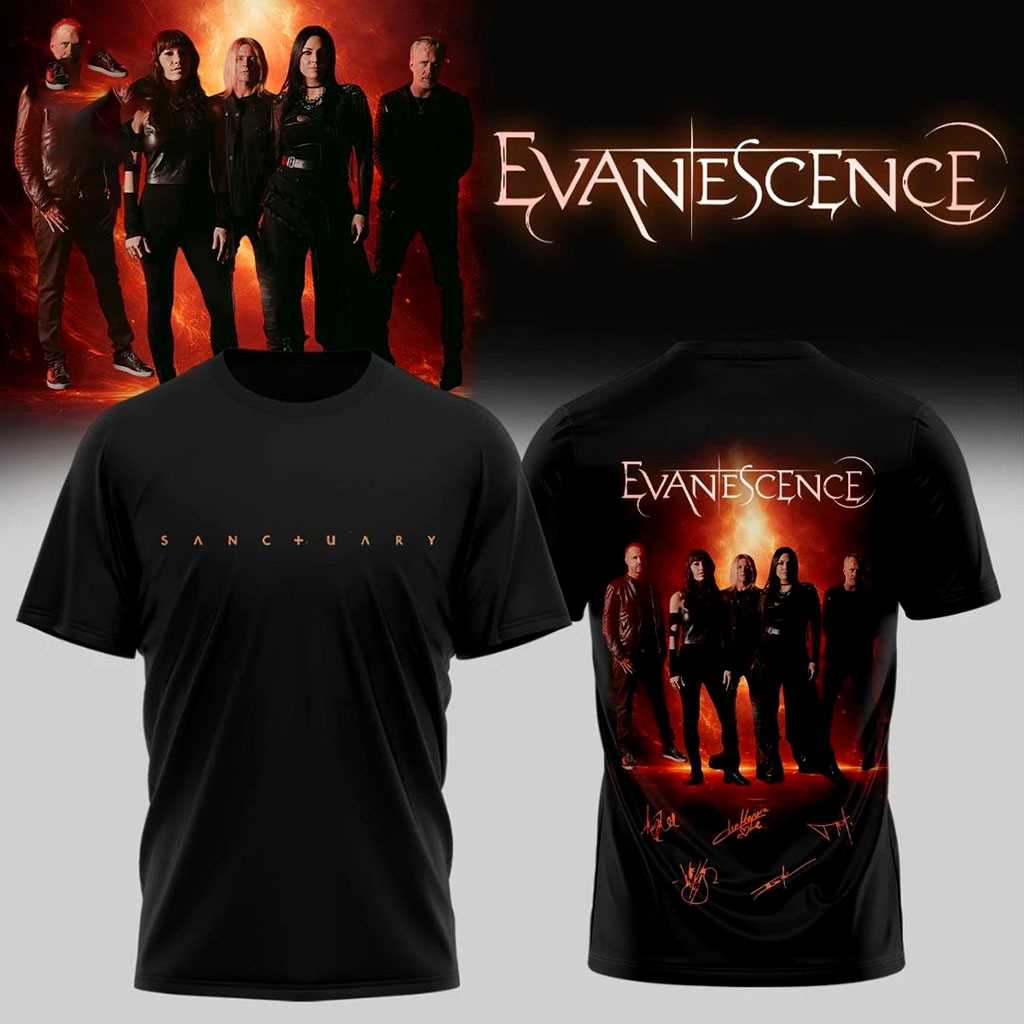 Evanescence World Tour 2026 For Fan Hoodie Evanescence World Tour 2026 For Fan Hoodie