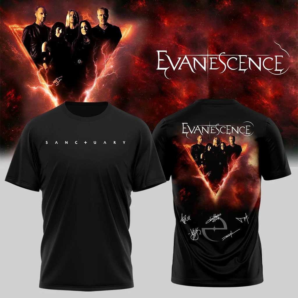 Evanescence World Tour 2026 For Fan Hoodie Evanescence World Tour 2026 For Fan Hoodie