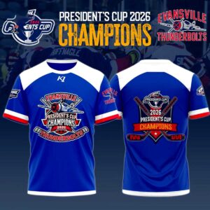 Evansville Thunderbolts Champions Southern Professional Hockey League 2026 Hoodie