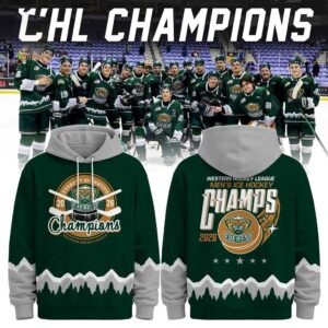Everett Silvertips Champions WHL 2026 Hoodie